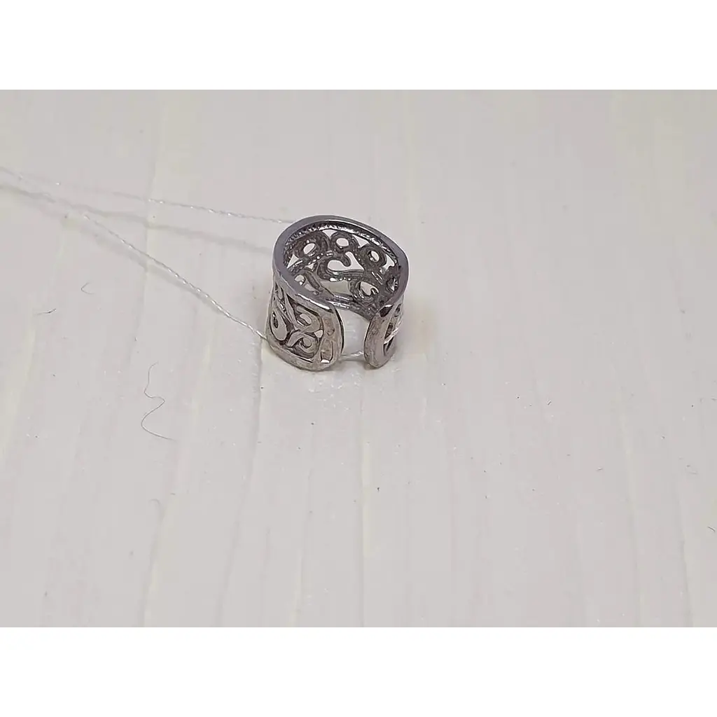 Серебряная серьга-кафф на хеликс. 9132308Р - фото 3