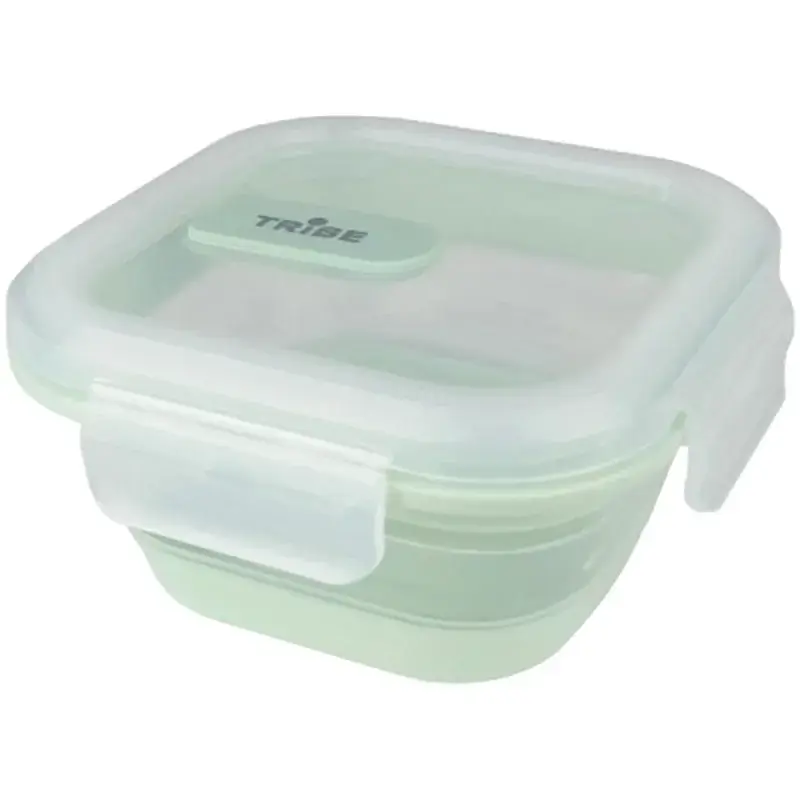 Харчовий контейнер Tribe Collapsible Container 500 мл силіконовий mint (T-FF-0027-mint)