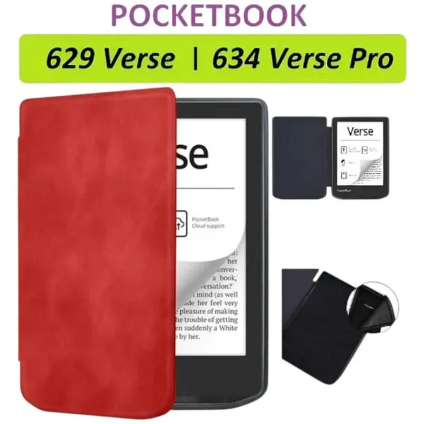 Чехол-книга BeCover Smart Case для PocketBook 629 Verse / 634 Verse Pro 6" Red (710979) - фото 3