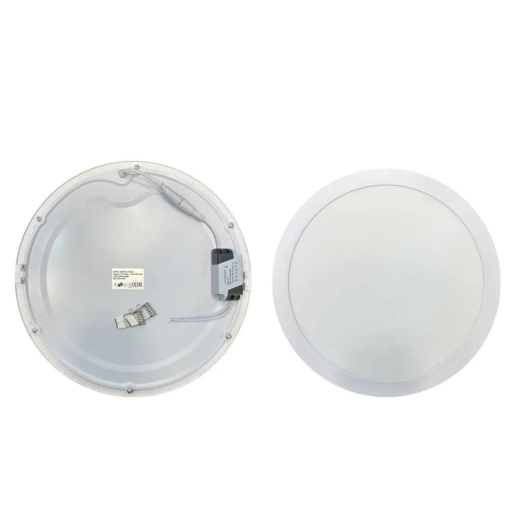 Панель LED вбуд. LURD-24N 4000K 24W коло (d:295мм) алюм.корп (12місяц. гар) (20шт/ящ) TM LUMANO - фото 2