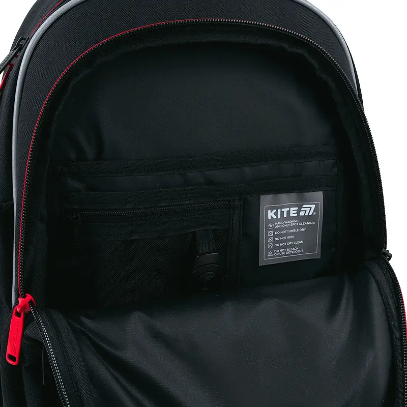 Рюкзак для початкової школи Kite Education 763S Speed Racer Чорний (K26-763S-2) - фото 10