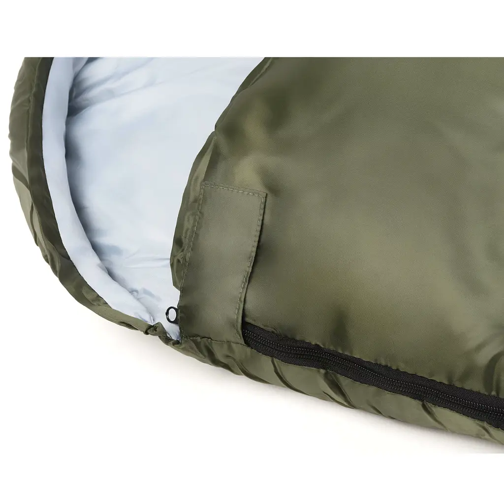 Спальный мешок Outtec Mummy кокон демисезонный хаки - фото 4