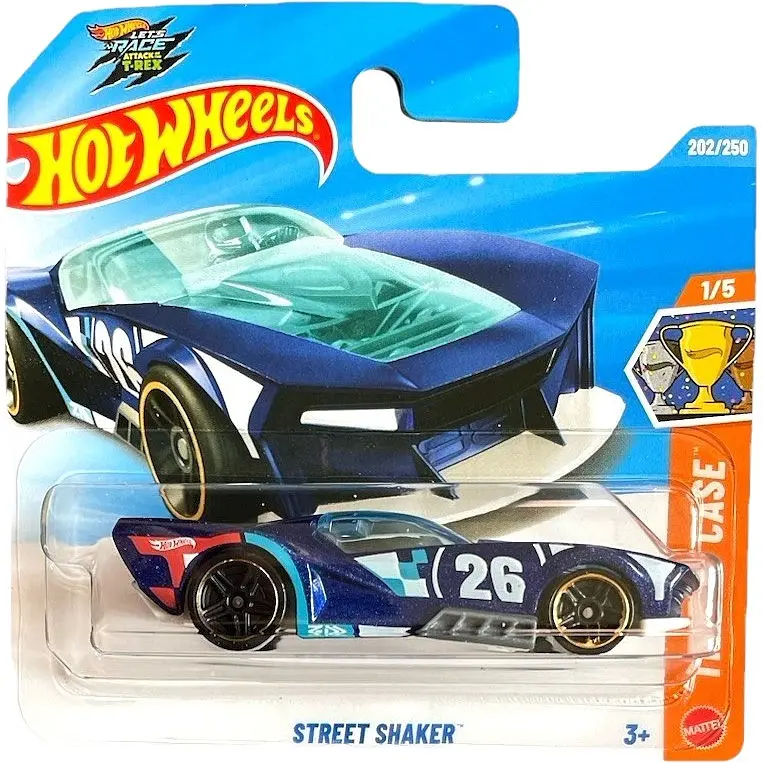 Базова машинка Hot Wheels Trophy Case Street Shaker синя (5785) JJK38-N522