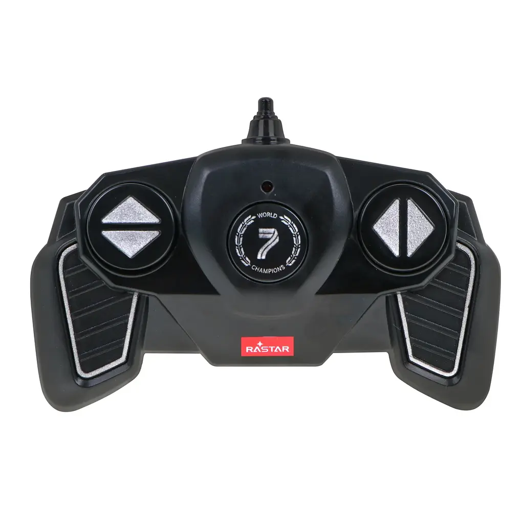 Машинка RASTAR Mercedes-AMG F1 W11 EQ Performance дистанционно управляемая 1:18 черная 98500 - фото 7