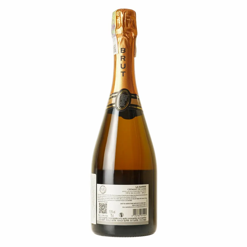 Вино ігристе Marcel Martin Garde Cremant De Loire Tete De Cuvеe Brut біле брют 12% 0.75 л - фото 3
