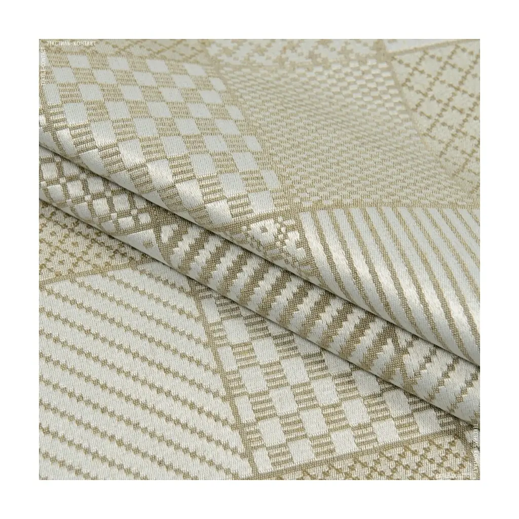 Скатертина MirSon Жакард №301 Jacquard Olive 140x260 см (2200006739166) - фото 5