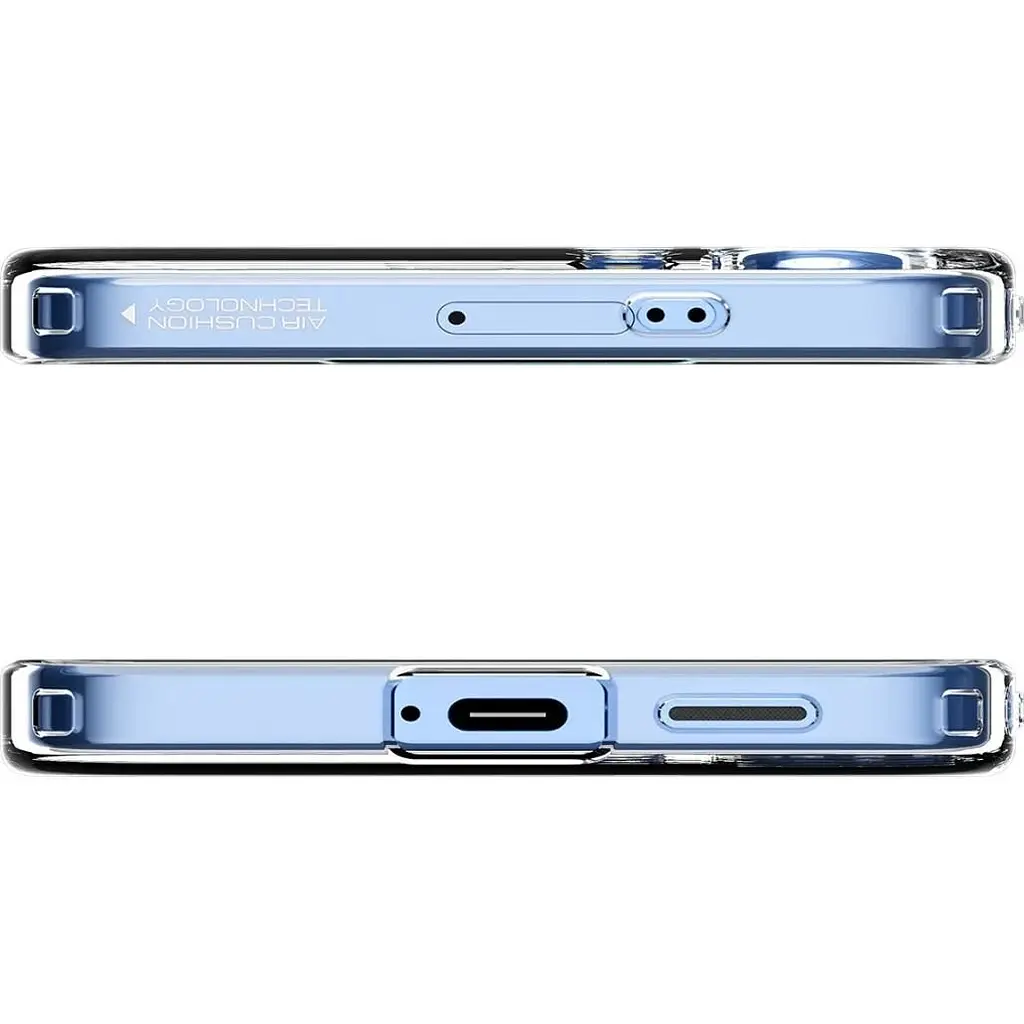 Чохол Spigen Liquid Crystal до Samsung Galaxy S25 Plus Crystal Clear [ACS08974] [126641] - фото 4