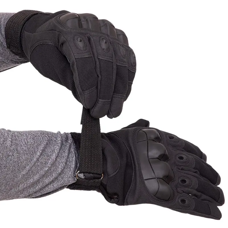 Тактические перчатки T-Gloves размер XL черный - фото 3
