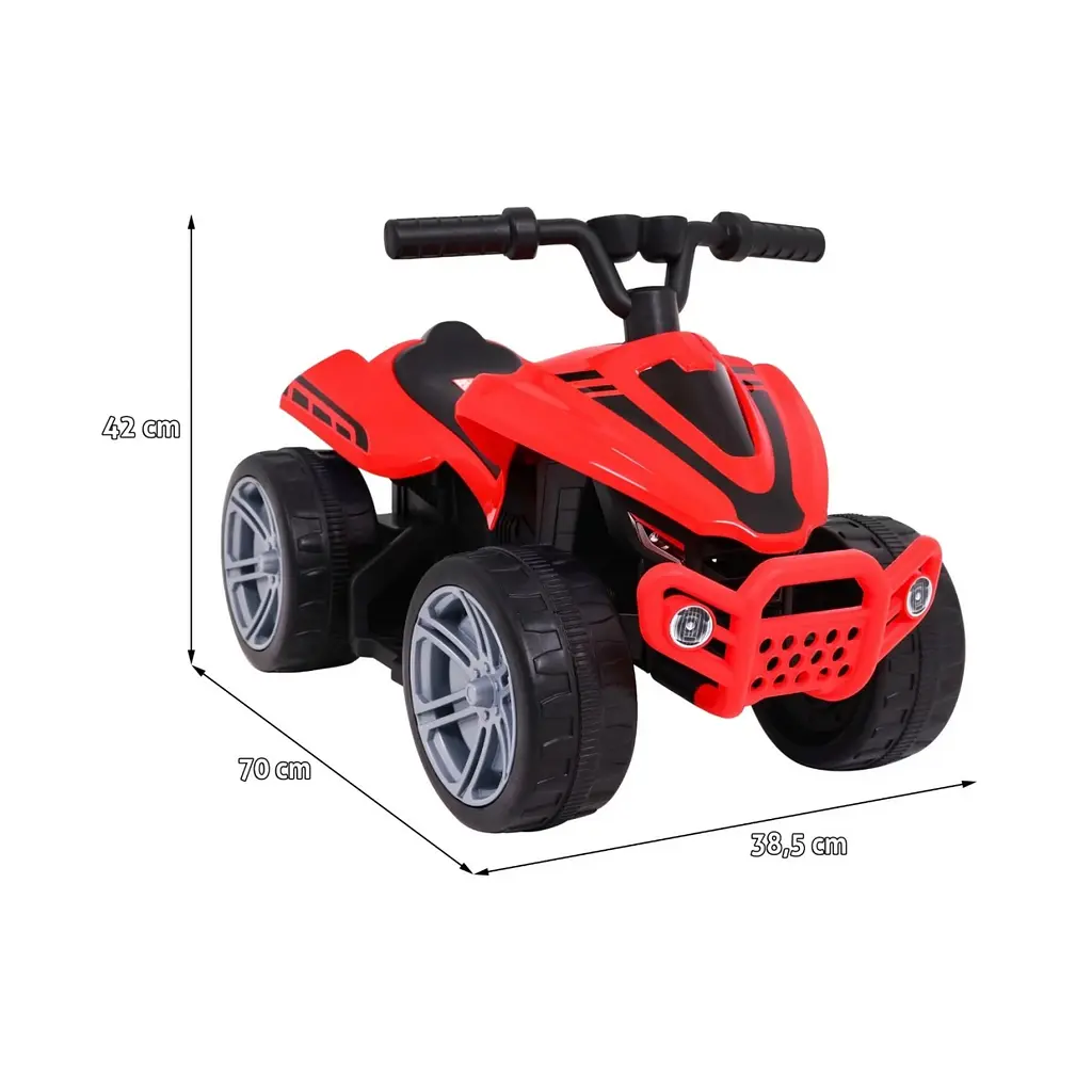 Электроквадроцикл Ramiz Quad Little Monster 6 В, Blue (PA.TR1805.NIE) - фото 11