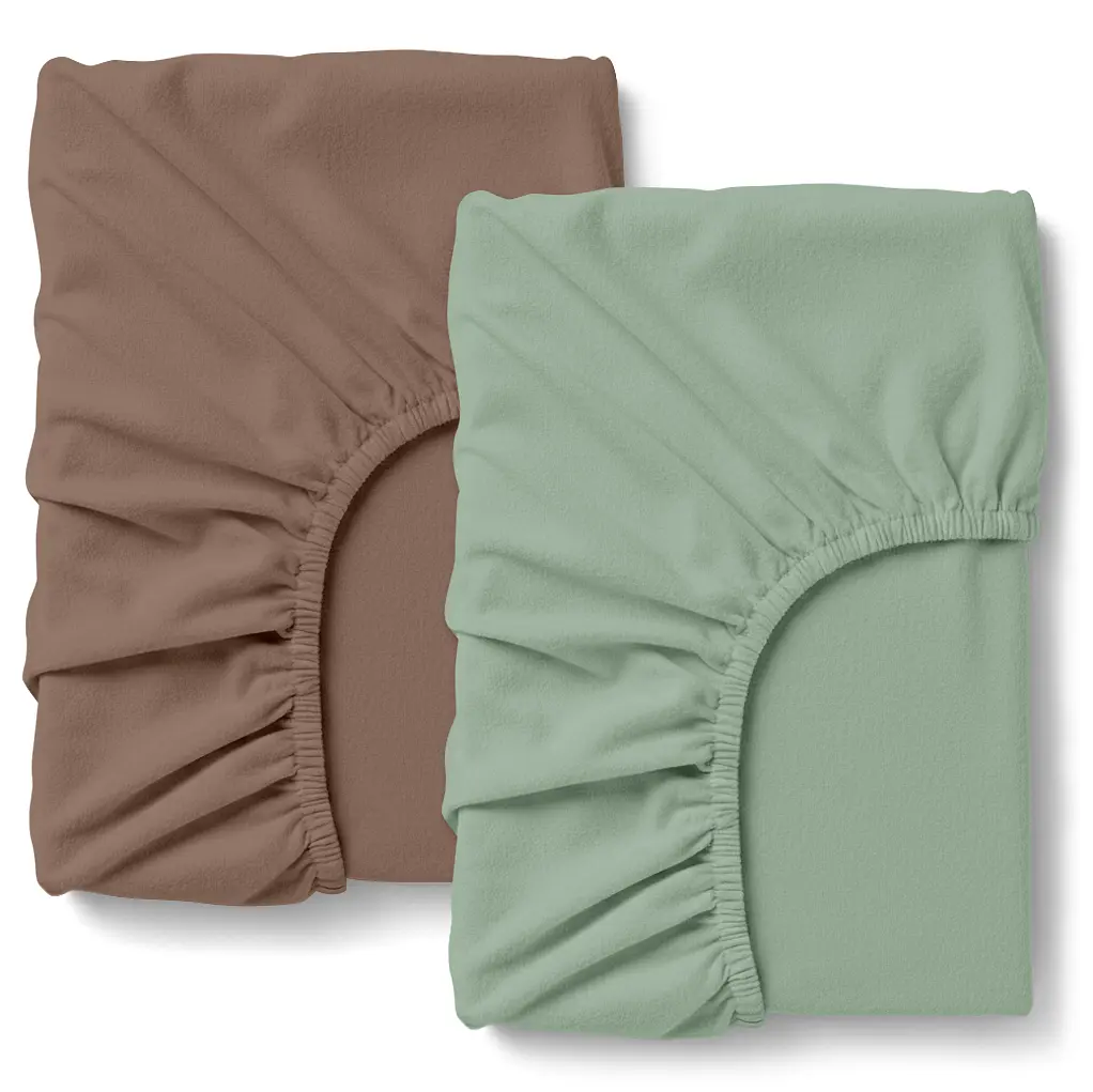 Набор простыни на резинке 100х200х20 MINT MOCHA COSAS (4822052486115)