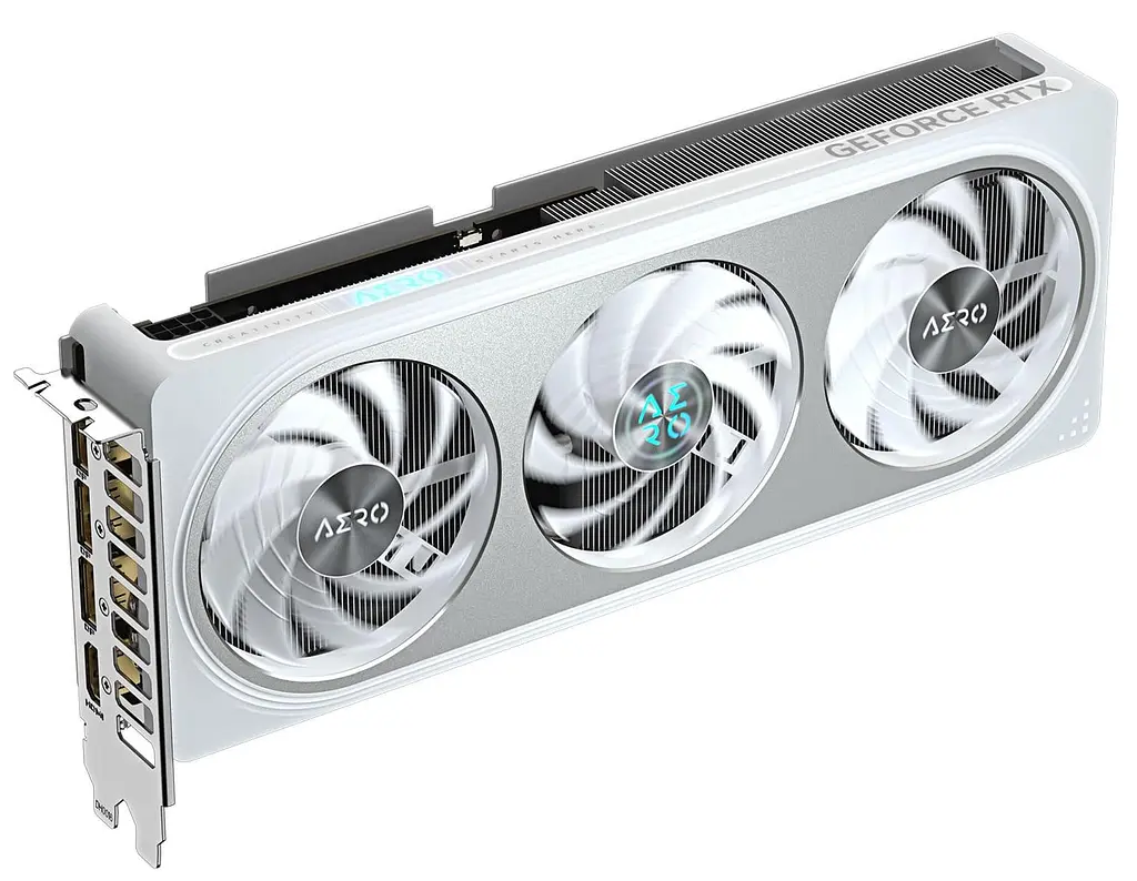 Видеокарта Gigabyte RTX 5060 8G AERO OC (GV-N5060AERO OC-8GD) (GDDR7, 128 bit, PCI-E v5.0 x16) U1 - фото 3