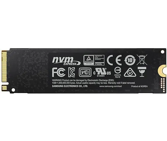 SSD накопитель 500Gb Samsung 970 Evo Plus M.2 PCIe 3.0 x4 (MZ-V7S500B) - фото 2