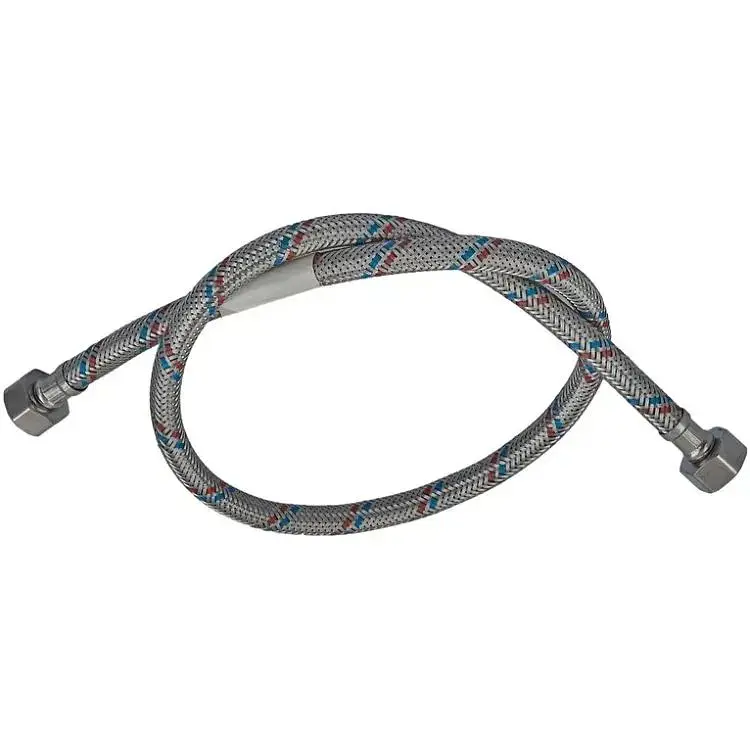 Шланг для води Zerix гайка 1/2'' - гайка 1/2'' (40 см) ZX1550