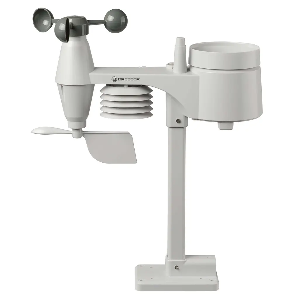 Метеостанція Bresser Weather Center 5-in-1 White (7002511) - фото 4