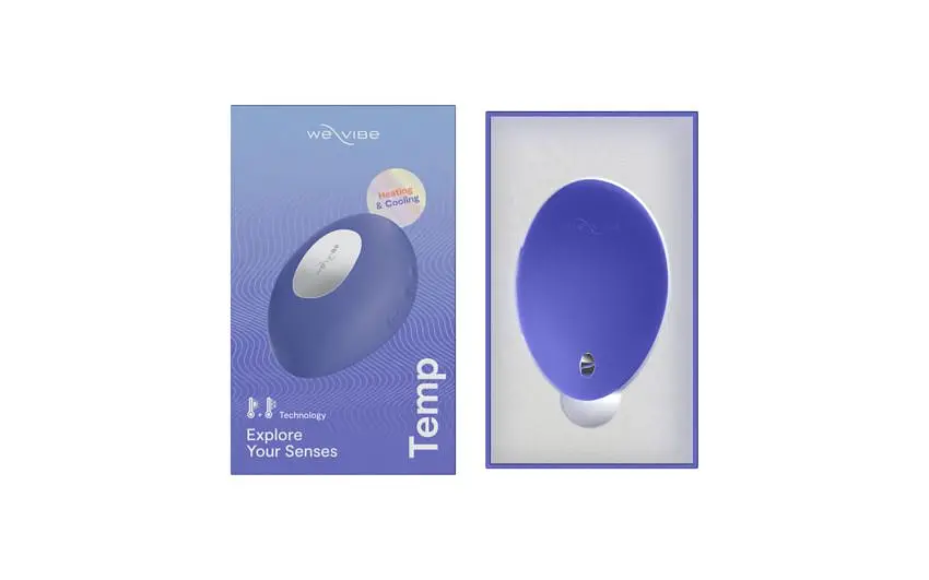 Вібратор We-Vibe Temp Lavender Blue для клітора - фото 34