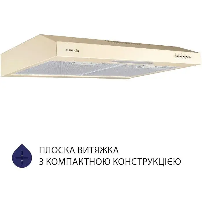 Витяжка пласка Minola HPL 612 IV - фото 2