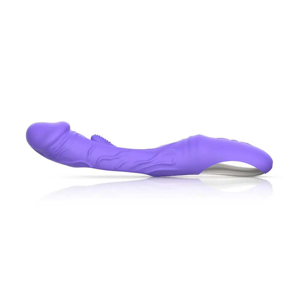 Вибратор Good Vibes Only Flax G-Spot, 25.1 см (фиолетовый) - фото 3