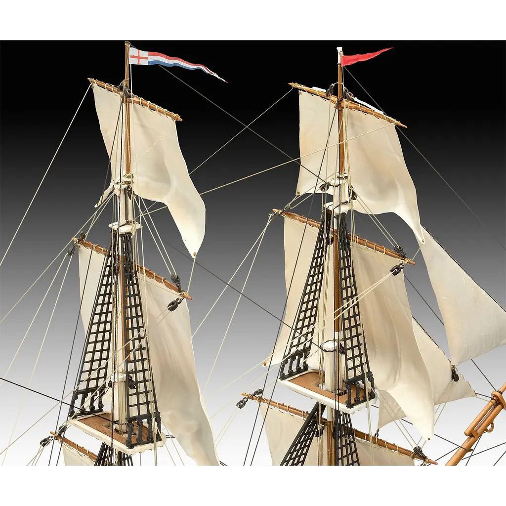 Збірна модель-копія Revell корабль HMS Beagle рівень 5 масштаб 1:96 (RVL-65458) - фото 6