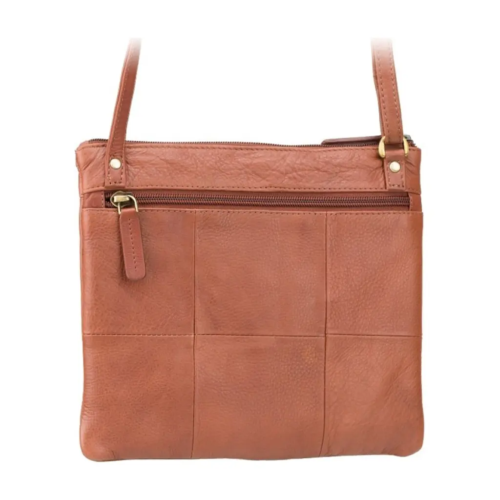 Сумка Visconti 18608 Slim Bag Brown (18608 BRN) - фото 4