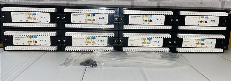 Патч-панель ATcom P6048 19" 48хRJ-45 UTP 2U cat.6 - фото 2