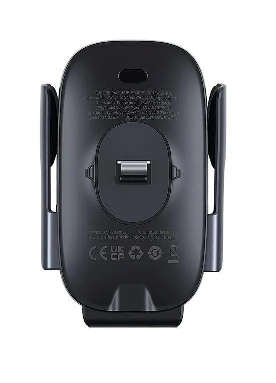 Автоматичний тримач + бездротове зарядне Baseus Milky Way Pro 15 W BS-CM023 - фото 2