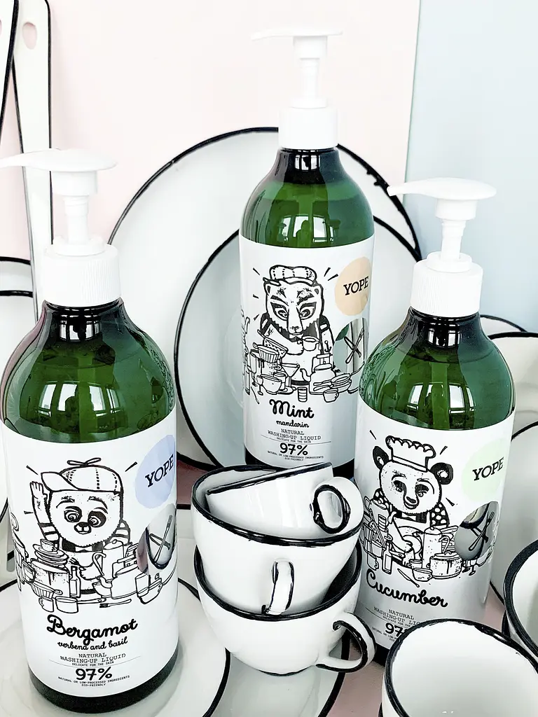 Засіб для миття посуду Yope Mint&Mandarin, 750 мл - фото 6