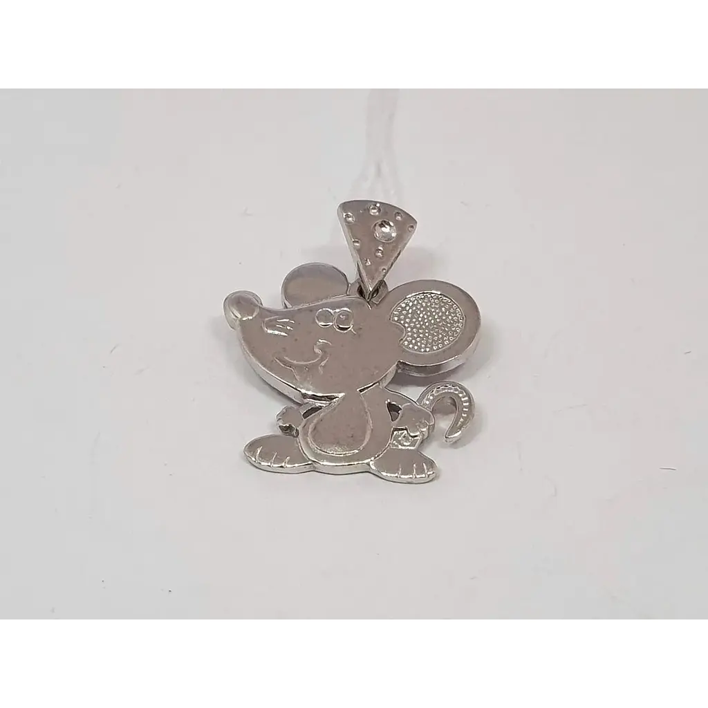 Срібна підвіска Vegas Мишеня. 30069Р - фото 2