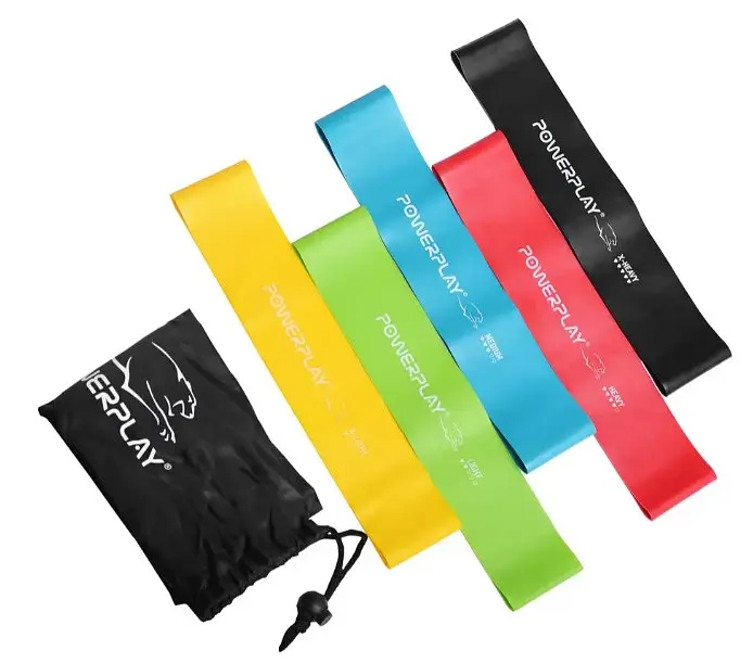 Гумки для фітнесу PowerPlay 4113 Mini Power Band Set набір із 5 шт. (від 1 до 20 кг) (PP_4113)