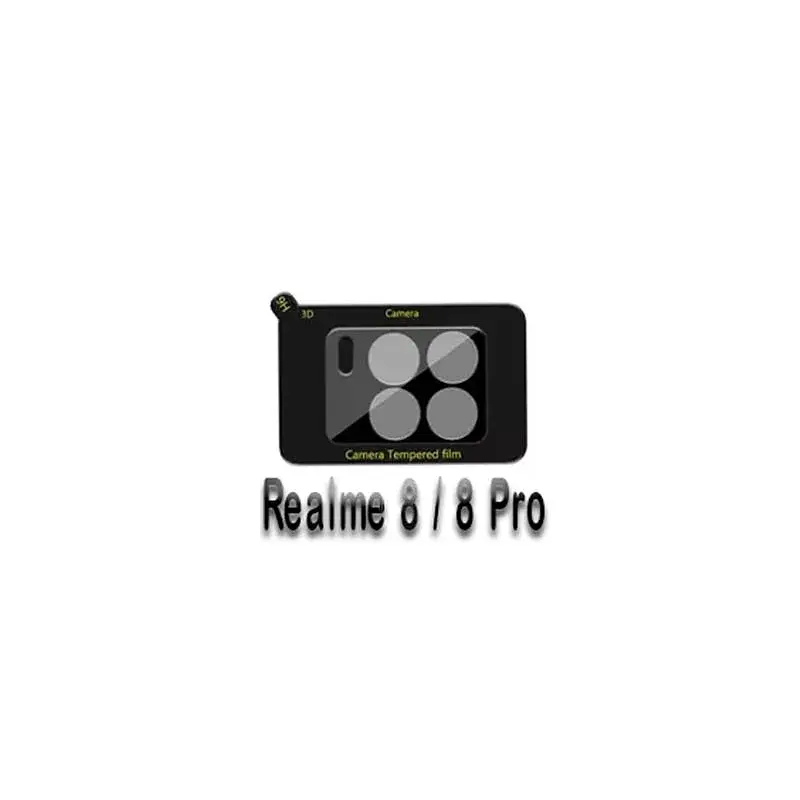 Захисне скло BeCover для камери Realme 8/8 Pro Black (707354) - фото 2
