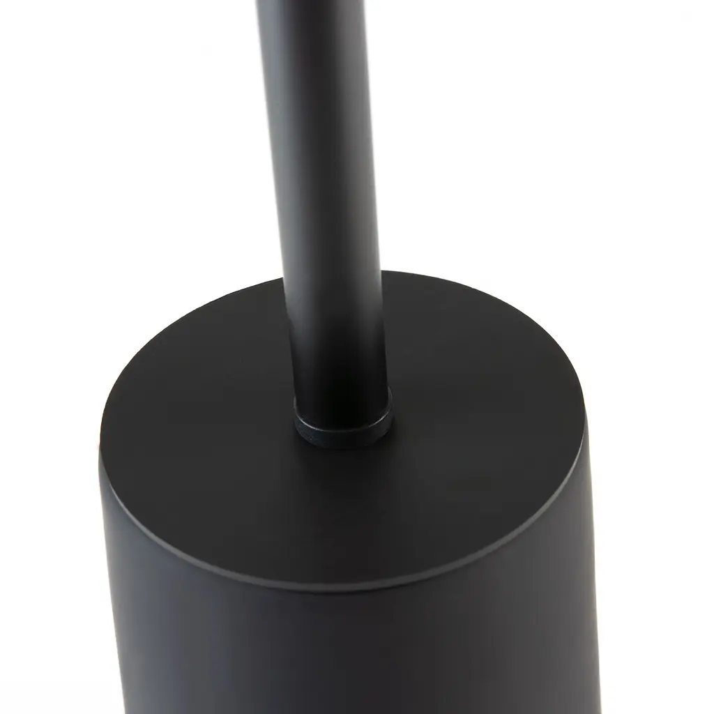 Йоржик для унітазу МВМ My Home Jersey, чорний (BA-18 BLACK) - фото 2