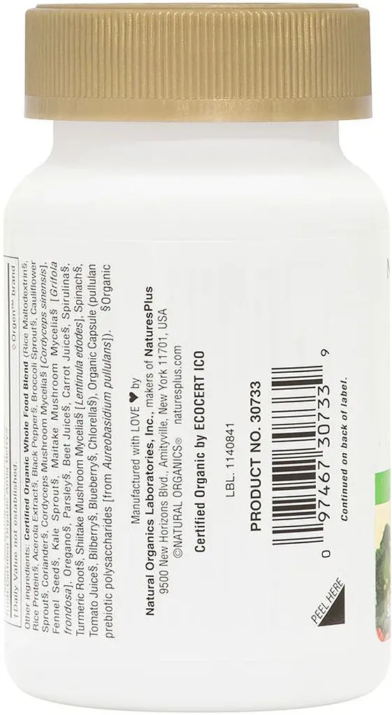 Вітаміни та мінерали Natures Plus Source of Life Garden Vitamin C, 60 вегакапсул - фото 3
