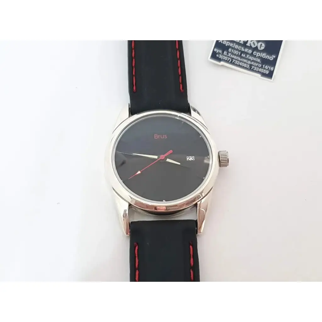 Серебряные часы Брюс. 7100059 - фото 3