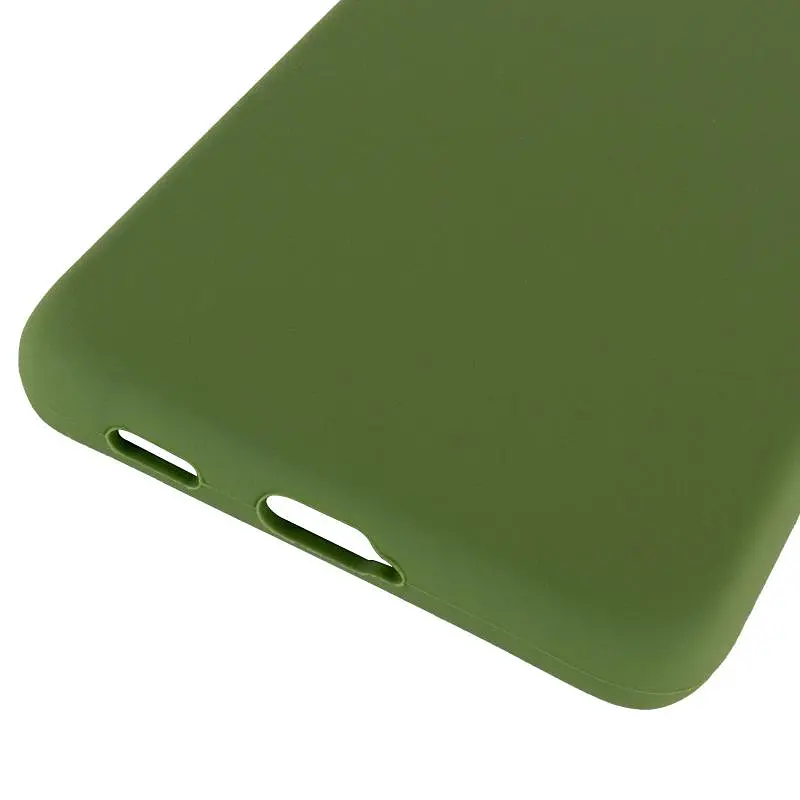 Чохол Silicone Cover Ummi Lakshmi (AA) для Samsung Galaxy S21 Ultra Зелений / Dark green - фото 5