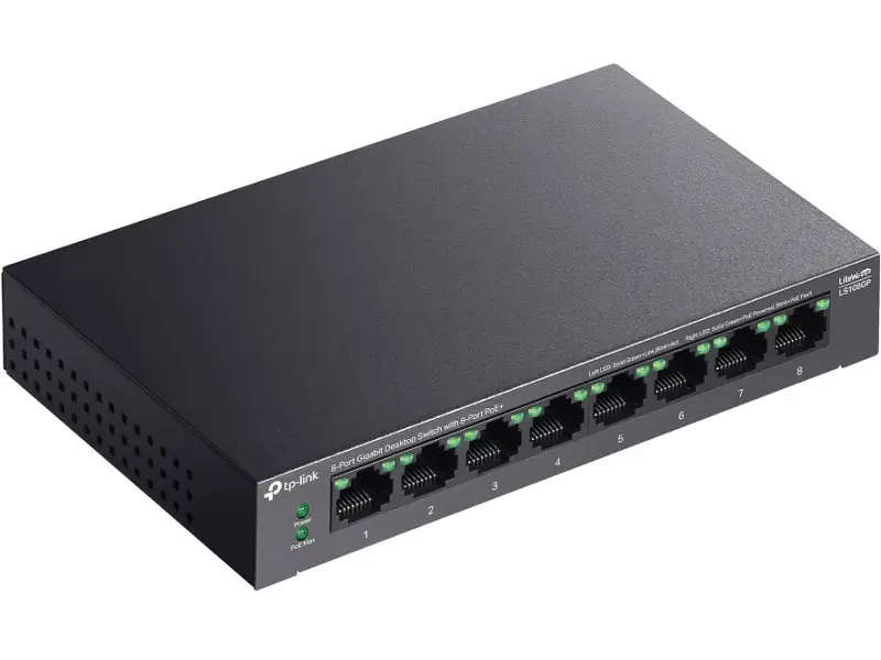 Комутатор TP-LINK LS108GP - фото 2