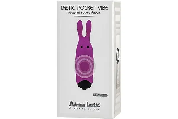 Вібратор Adrien Lastic Pocket Vibe Rabbit Purplle - фото 2