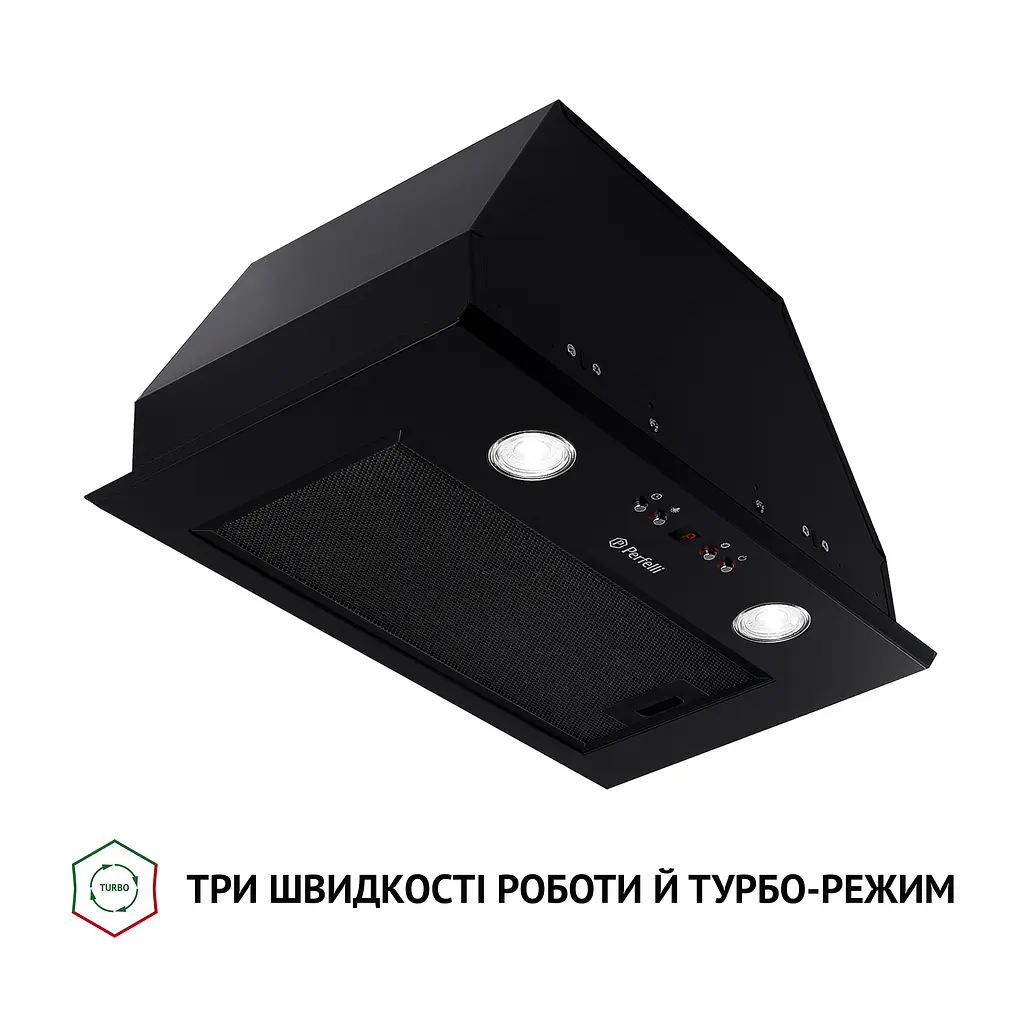Витяжка повновбудована PERFELLI BIET R 5854 BL 1200 LED - фото 3