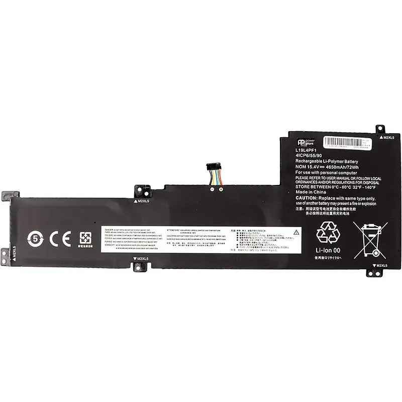 Акумулятор PowerPlant для ноутбуків LENOVO Ideapad 5-15 (L19L4PF1) 15.4V 4650mAh (NB482429) - фото 2