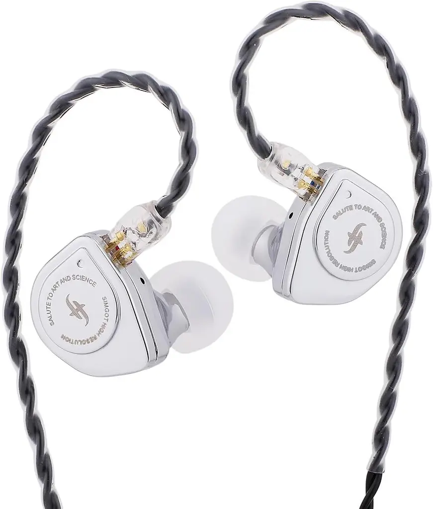 Hi-Fi внутрішньоканальні навушники SIMGOT EW200 з мікрофоном та кабелем - фото 2