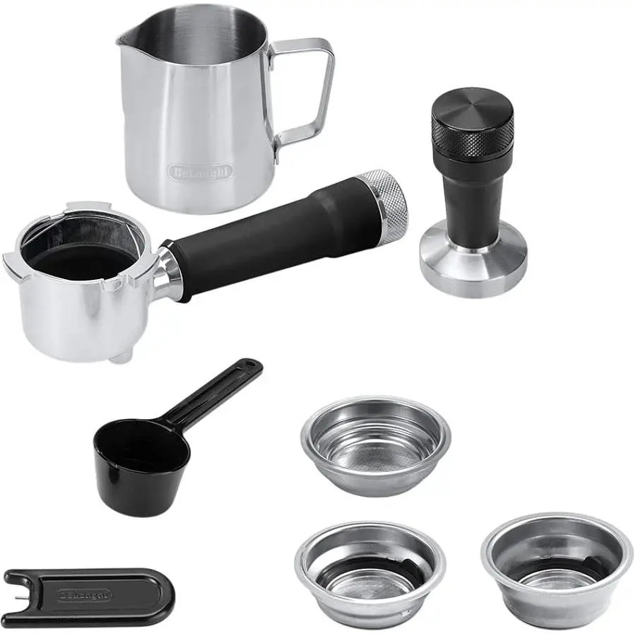 Кофеварка рожковая DELONGHI Dedica Duo EC890.WI White UA - фото 3