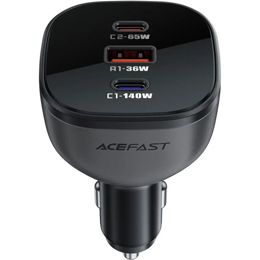 Автозарядка Acefast 3xUSB 165W (2xUSB-C + USB-A) B14 (6974316282938) - фото 6