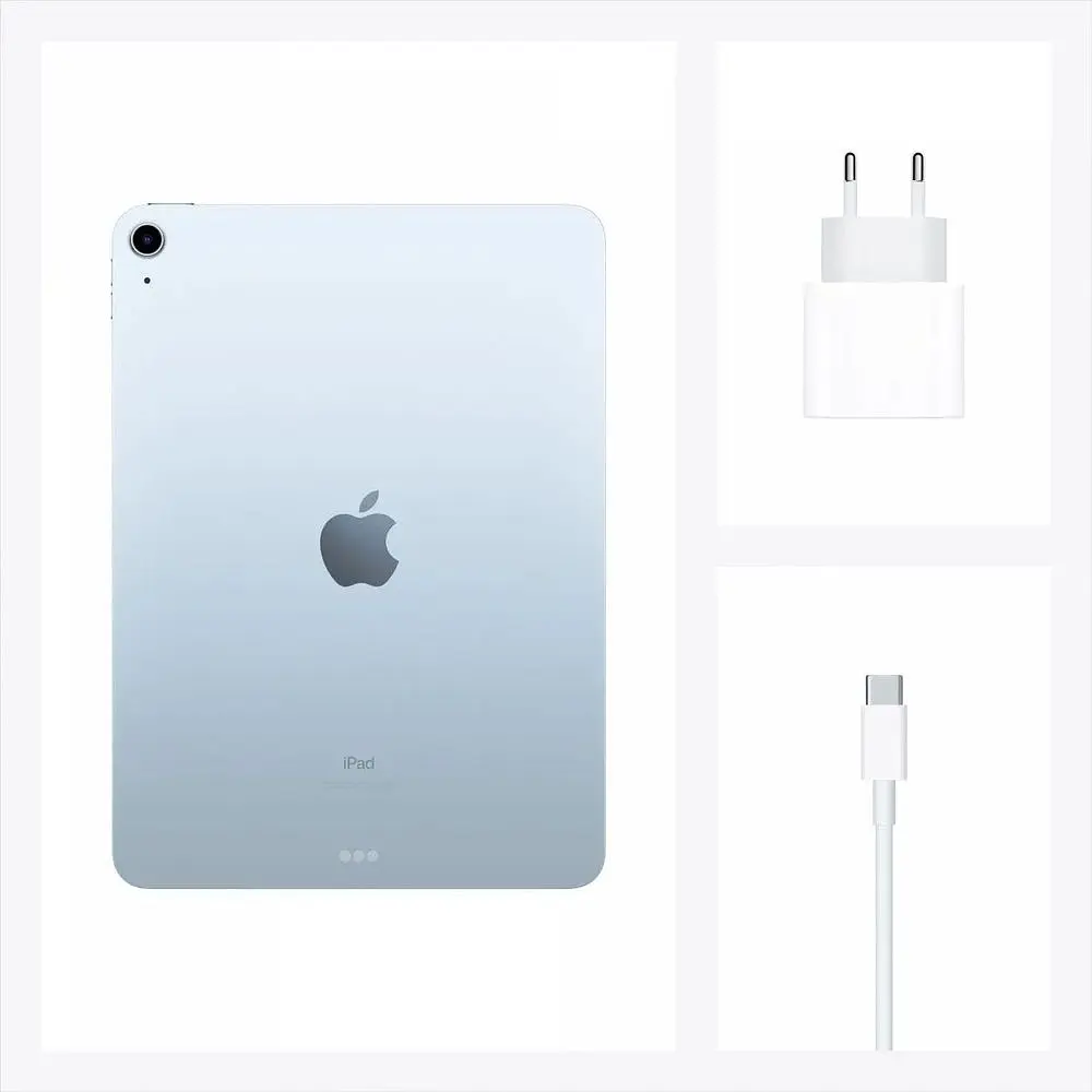 Планшет Apple iPad Air 2020 Wi-Fi 64GB Sky Blue [MYFQ2] [50429] - фото 3