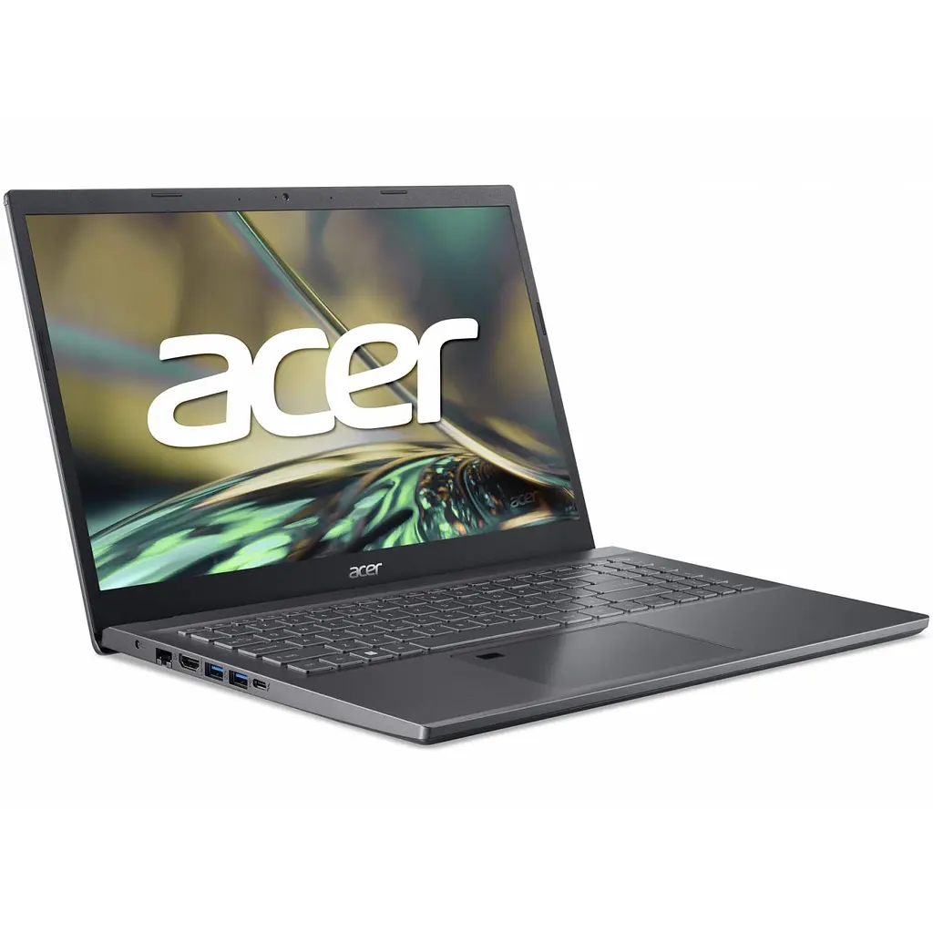Ноутбук Acer Aspire 5 A515-57 з процесором Intel Core i7-12650H pana la 4.70 GHz, 15.6", Full HD, IPS, 16GB DDR4 RAM, 1TB SSD, Intel UHD графікою, No OS, Iron - фото 5