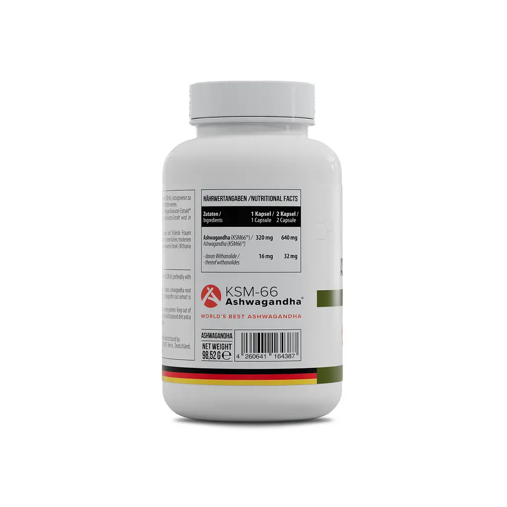MST® Екстракт Кореня Ашваганди KSM-66® 320 мг - 120 капсул - фото 2