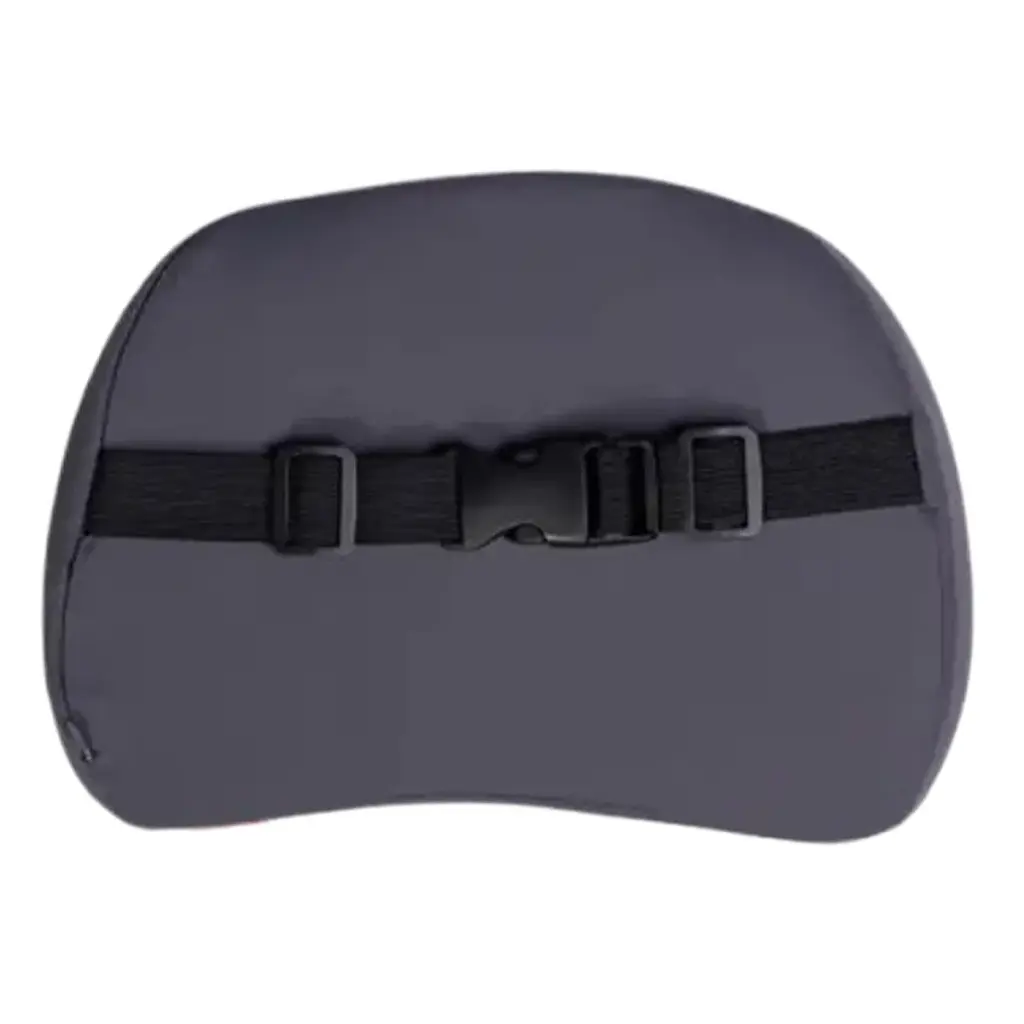 Подушка підголовник ортопедична Yiwu Memory Foam 30х20х13 см сіра - фото 2