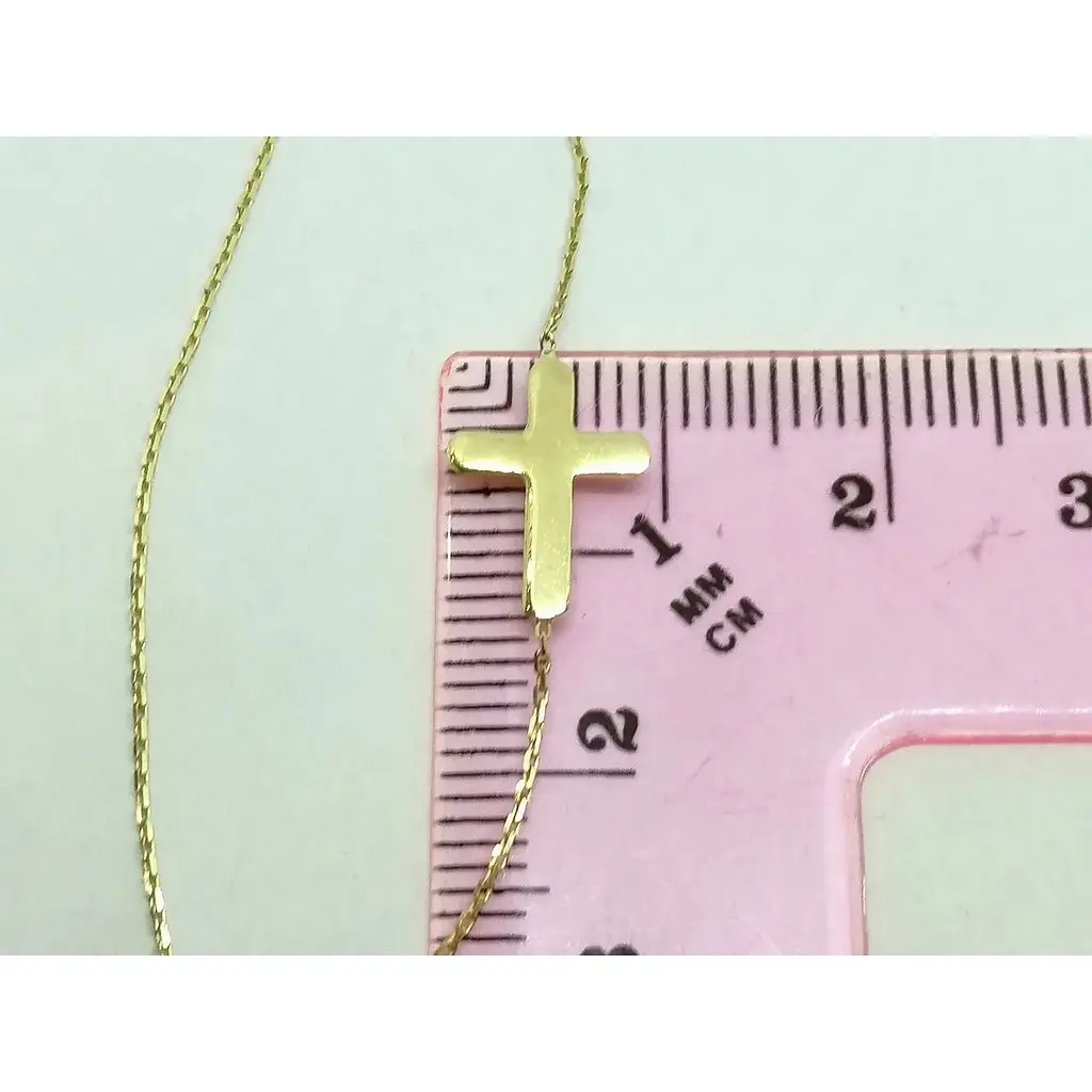 Золоте кольє Столична Ювелірна Фабрика з фіанітом. 350968Ж 45 - фото 4