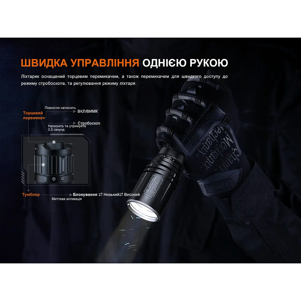 Ліхтар ручний лазерний Fenix TK30R - фото 10