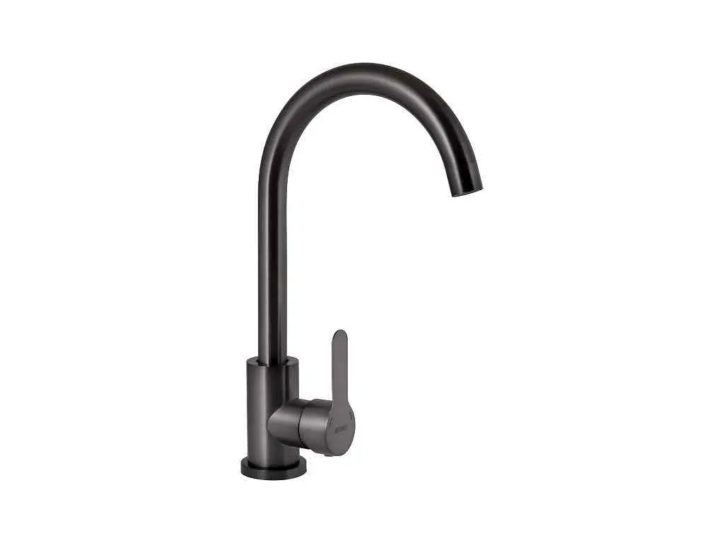 Змішувач Brinex на мийку графіт Pure 015F (k35) BRIPUR015FGRP