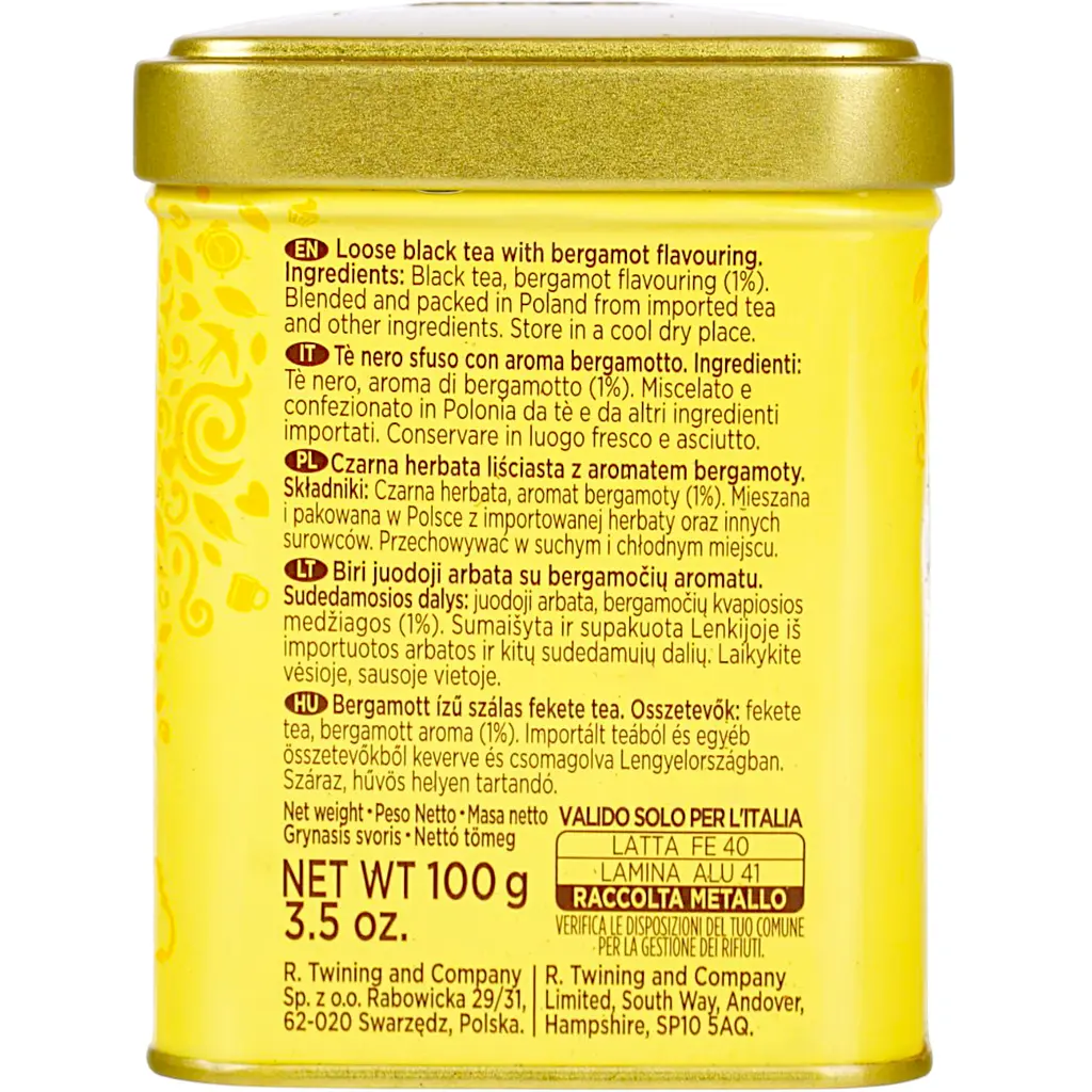 Чай чорний Twinings Earl Grey, 100 г (109105) - фото 3