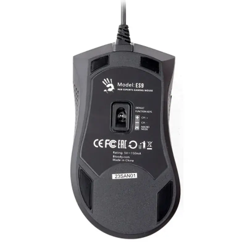 Мишка A4Tech Bloody ES9 Plus USB Black (4711421971515) - фото 5