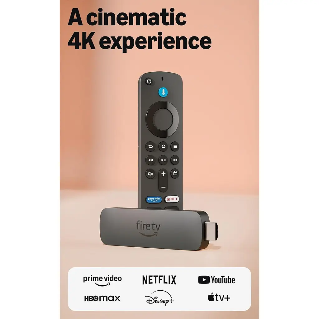 Медіаплеєр Amazon Fire TV Stick 4K Plus 2025 [165653] - фото 3